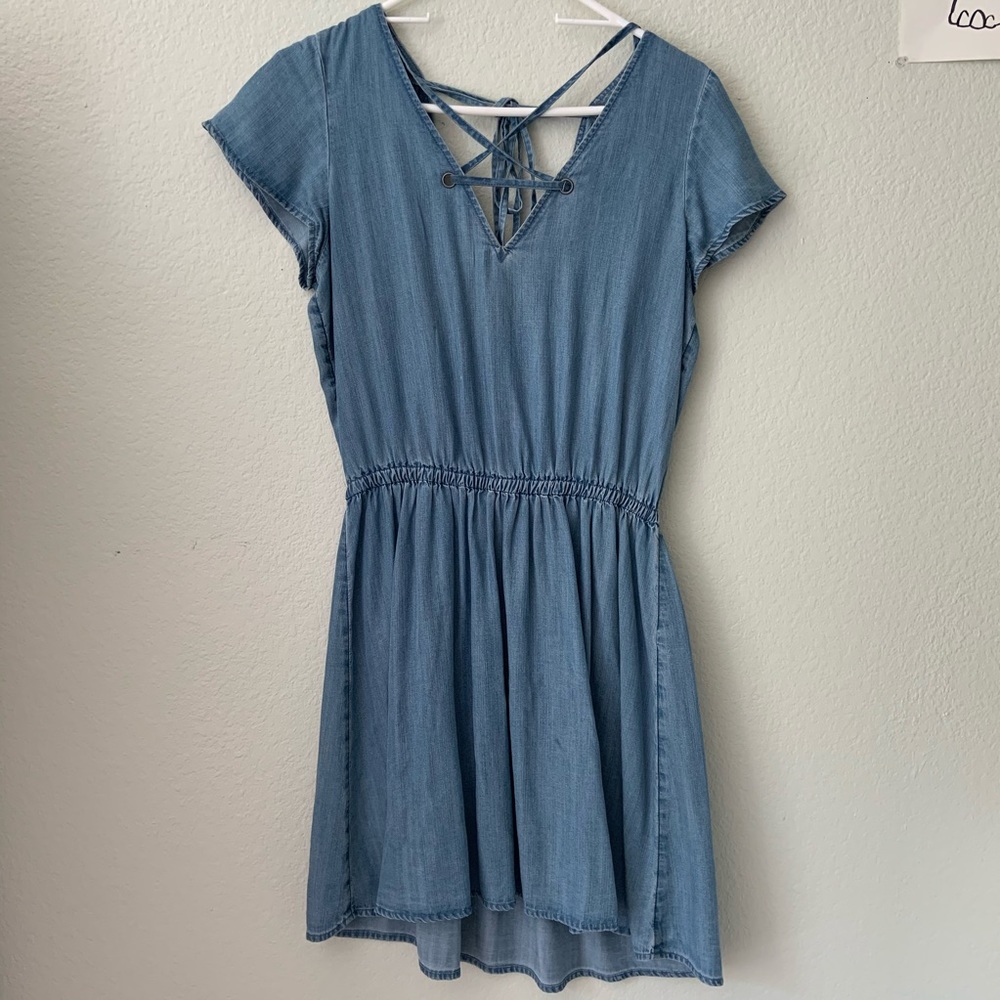 Chambray Dress
